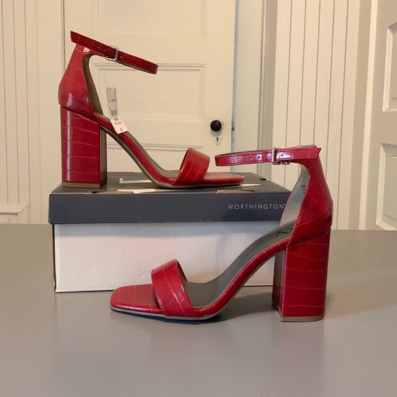 Worthington Shoes - Worthington Becklyn Red Heels